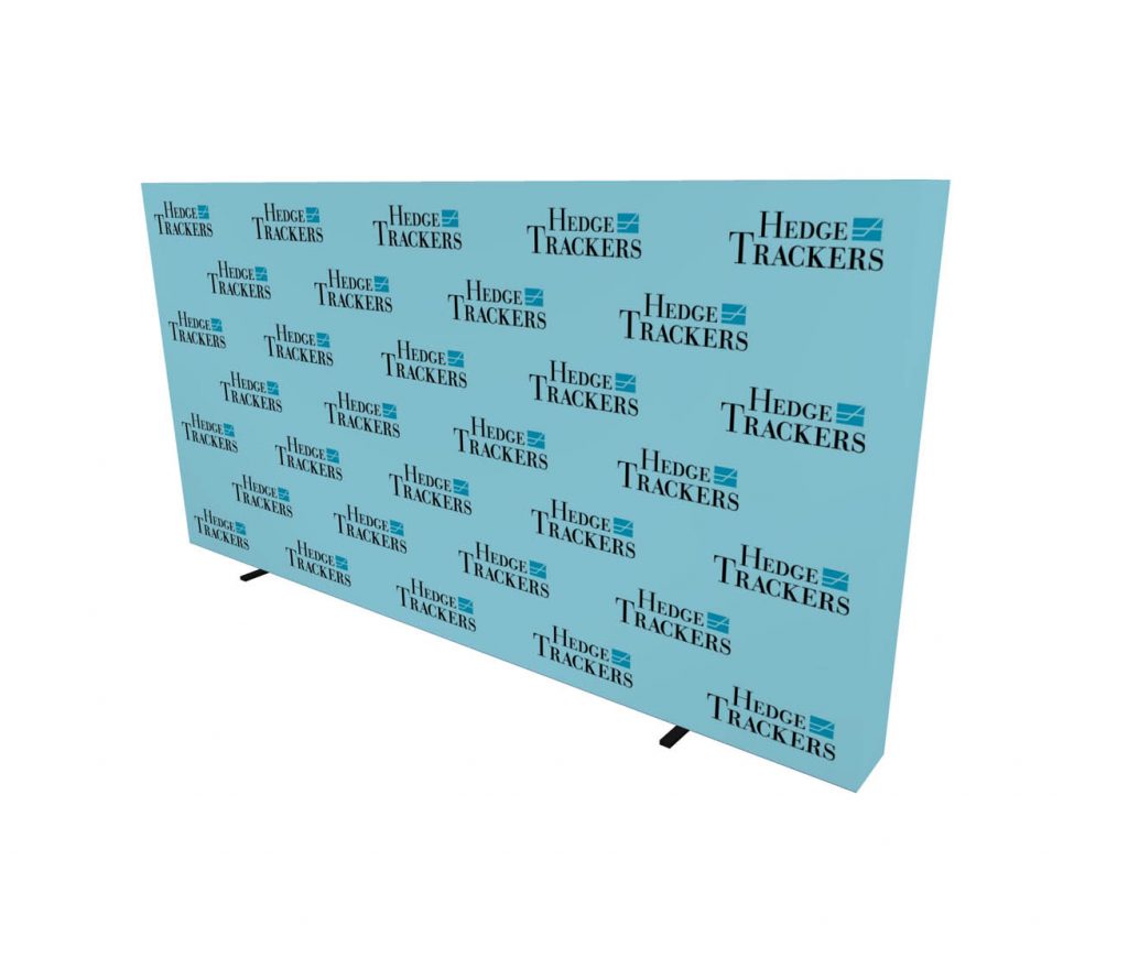 20ft Step and Repeat Pop Up Media Backdrop